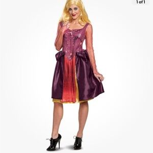 NEW hocus pocus Sarah Sanderson mini dress costume